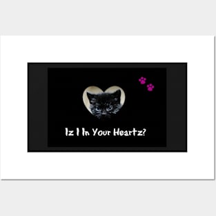 Iz I In Your Heartz? Posters and Art
